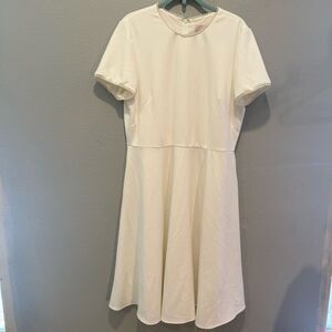 Gal Meets Glam Cream Kids Formal Dress